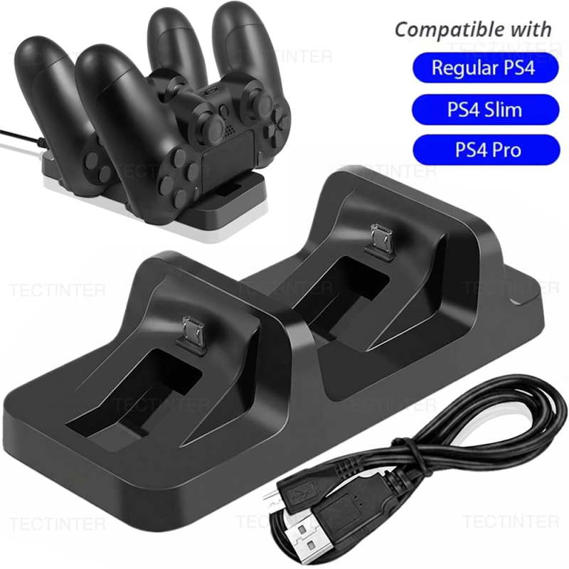 Esports Gaming Station - Dual-Ladestation für PS4-Controller, Ladeständer für Sony