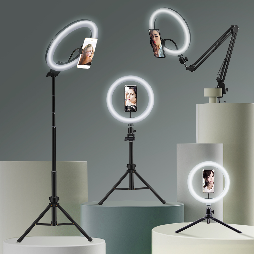 Webcam Ring Light - Youtube Schießen Vlog Selfie Rund Foto