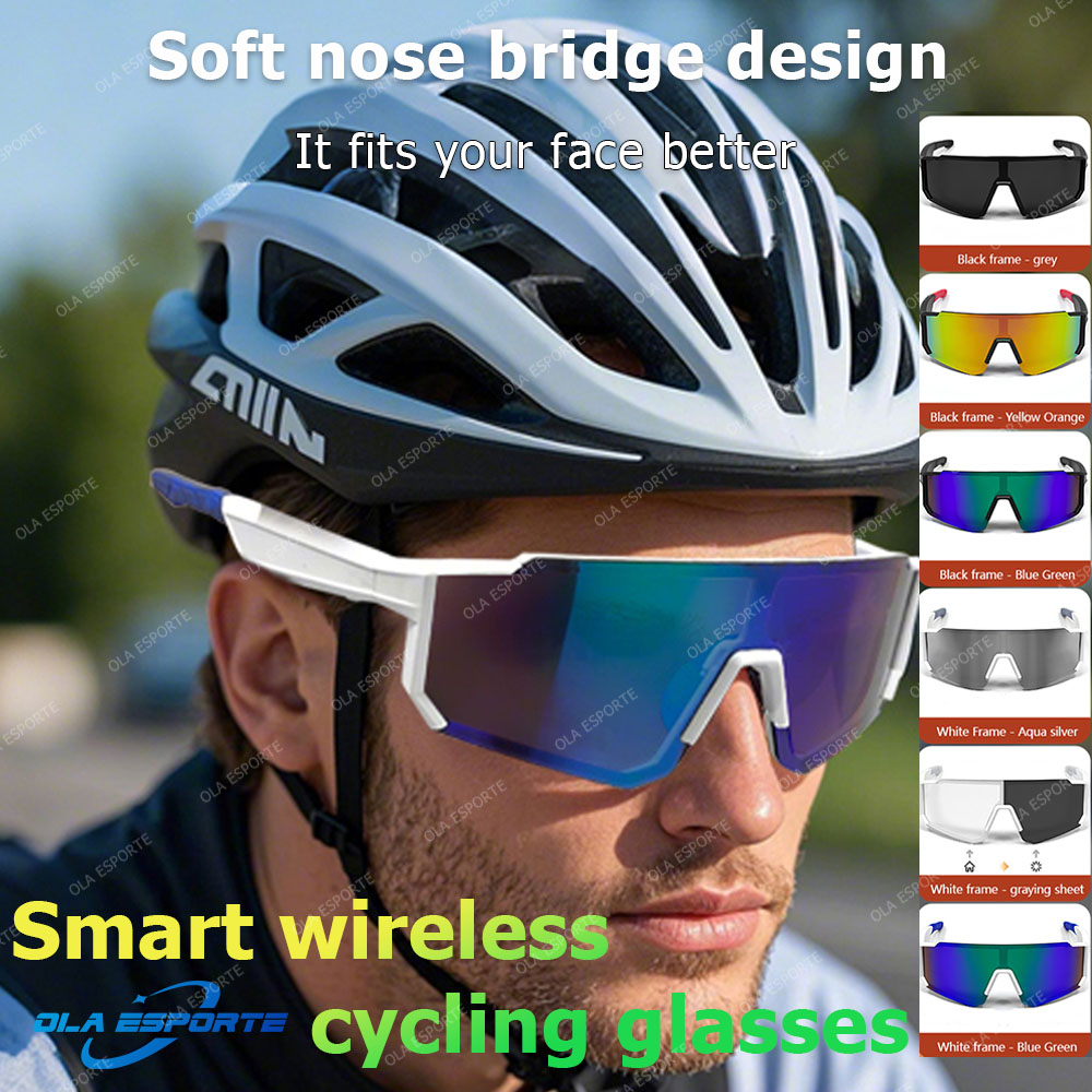 Esports Gaming Phone - Intelligente Bluetooth 5.3-Brille zum Musikhören/Telefonanrufe/Radfahren/Sport-Kopfhörer, UV-Schutz,