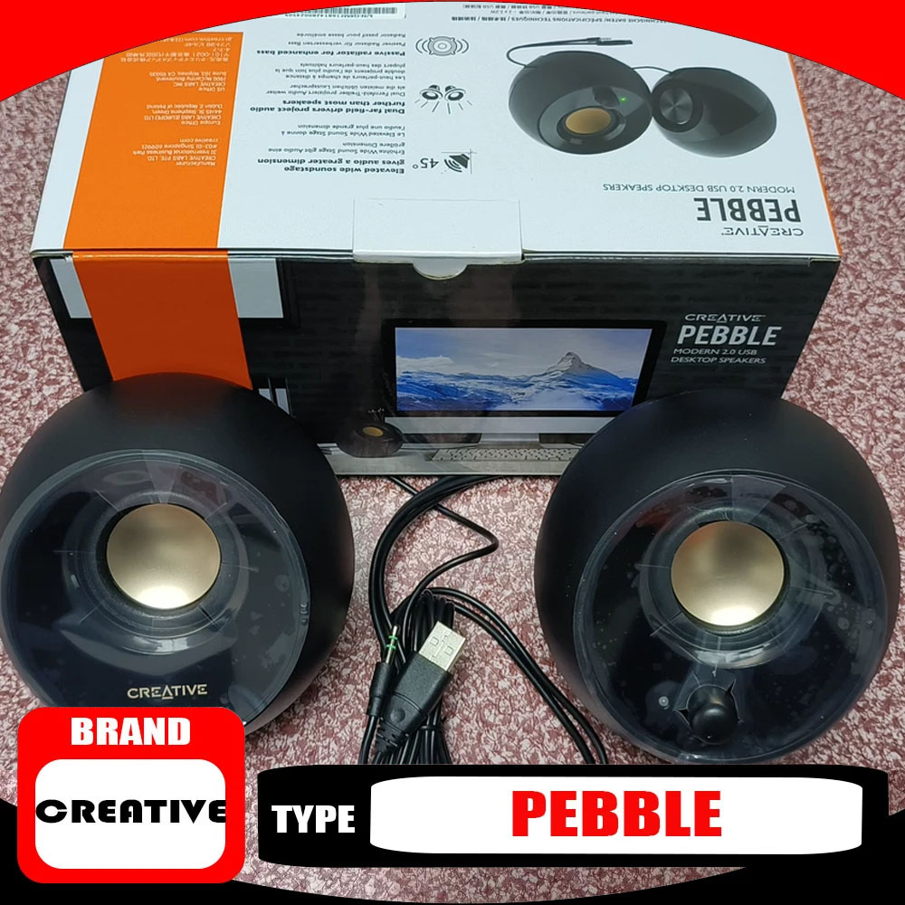Kreativer Pebble-Lautsprecher  – Gaming Speaker 2.1 Bewertung und Preis
