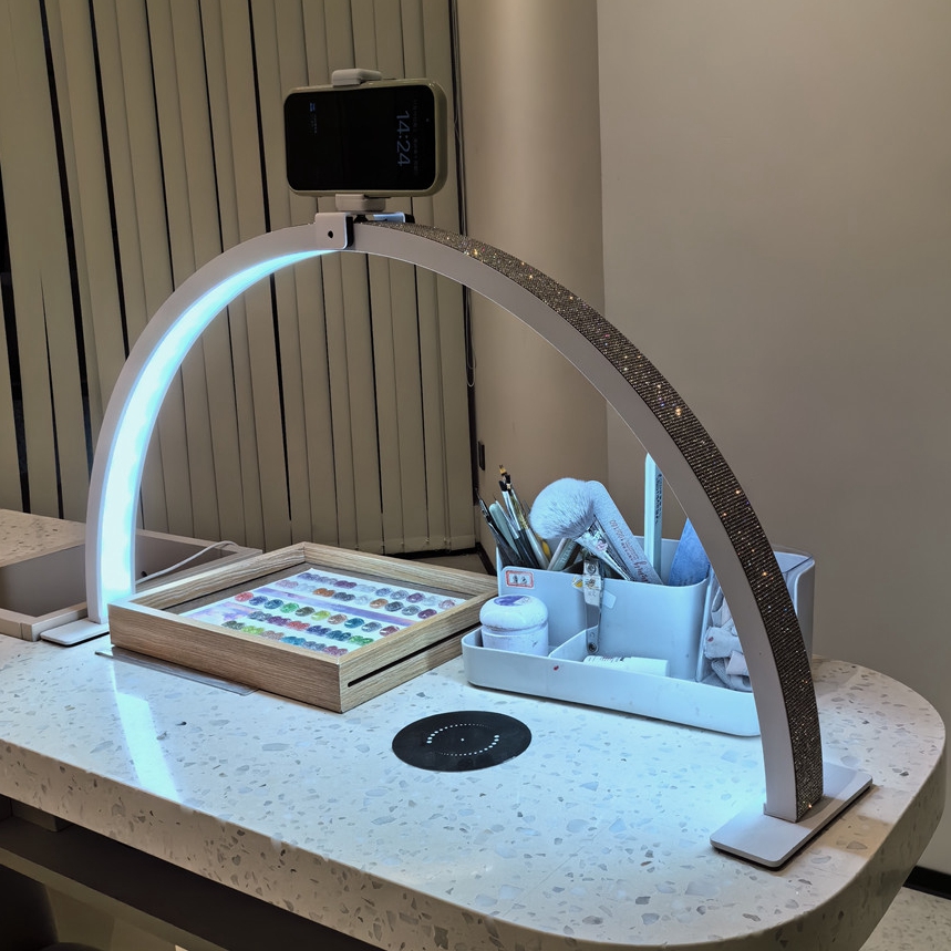 Schönheitssalon Halbmond Lampe – Webcam Ring Light Bewertung und Preis