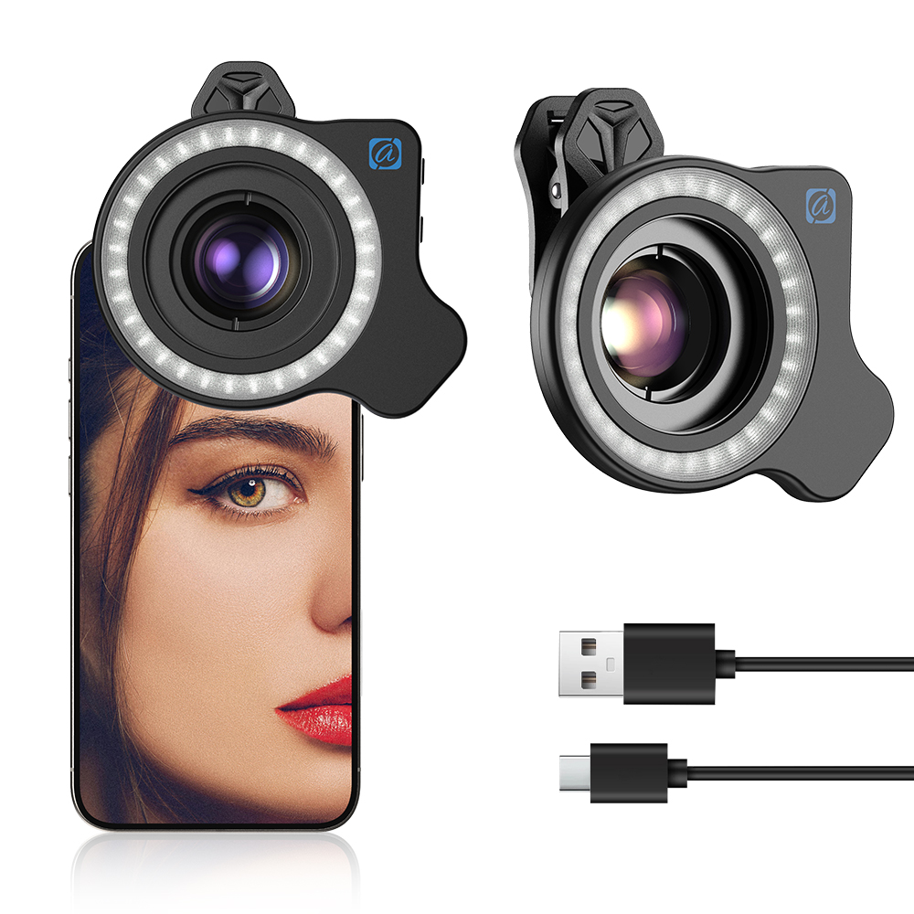 APEXEL NEUES Makro-Objektiv mi – Webcam Ring Light Bewertung und Preis