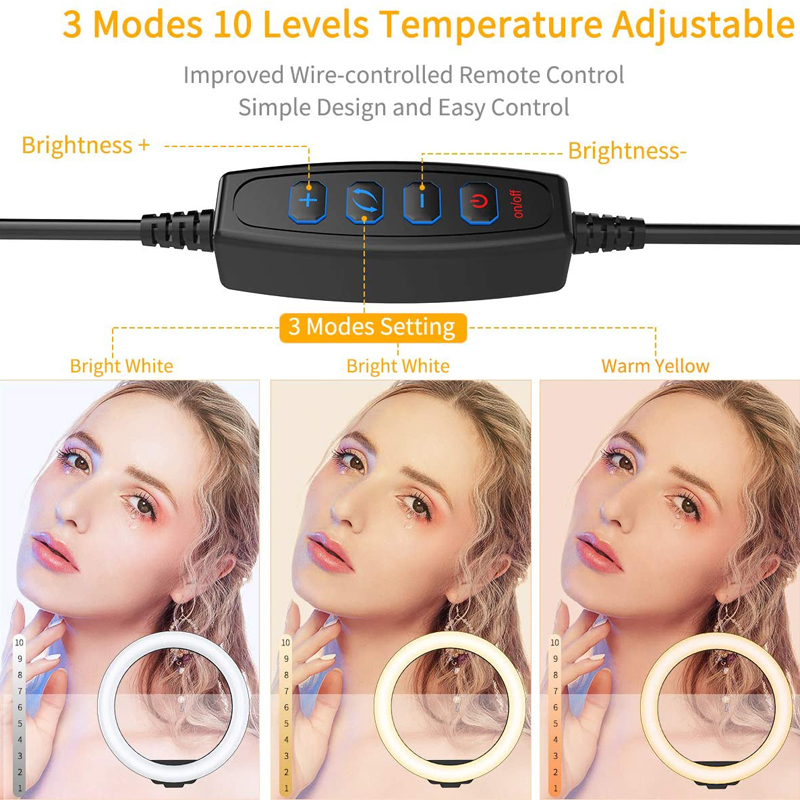 10 Zoll Selfie-Ringlicht Fotog – Webcam Ring Light Bewertung und Preis