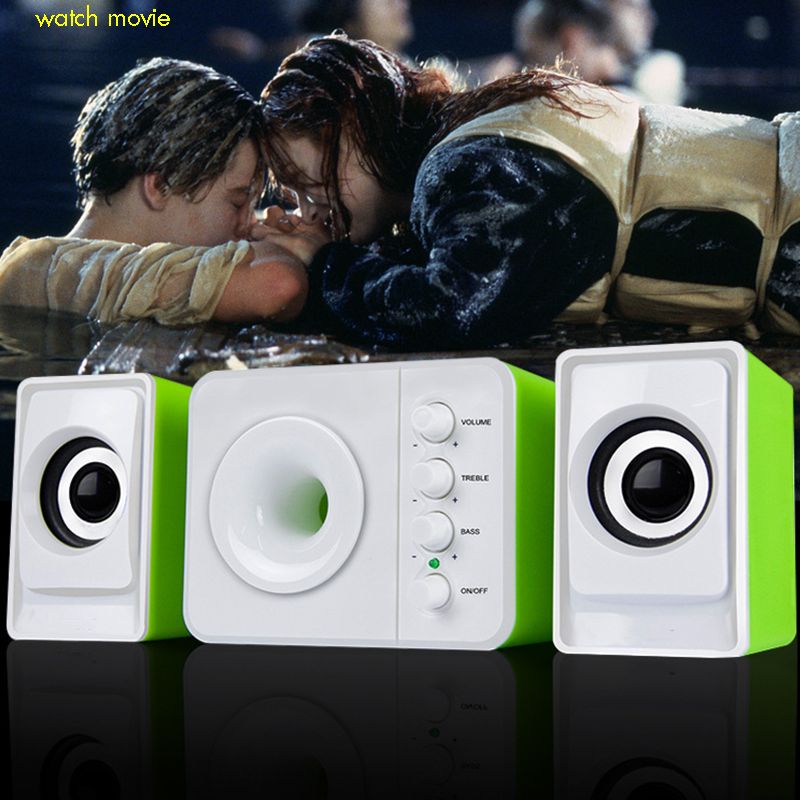 2,1 USB-Desktop-Lautsprecher,  – Gaming Speaker 2.1 Bewertung und Preis